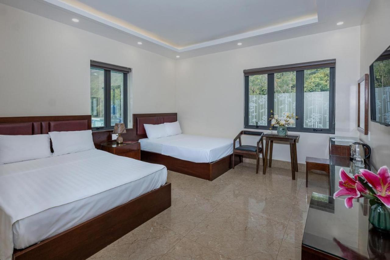 Aroma Cat Ba Sea View Hotel Chan Chau Exterior foto