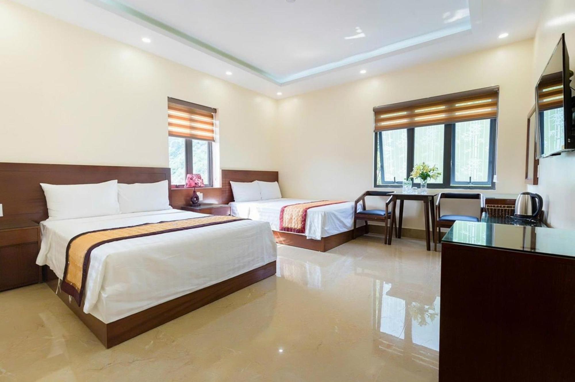 Aroma Cat Ba Sea View Hotel Chan Chau Cameră foto